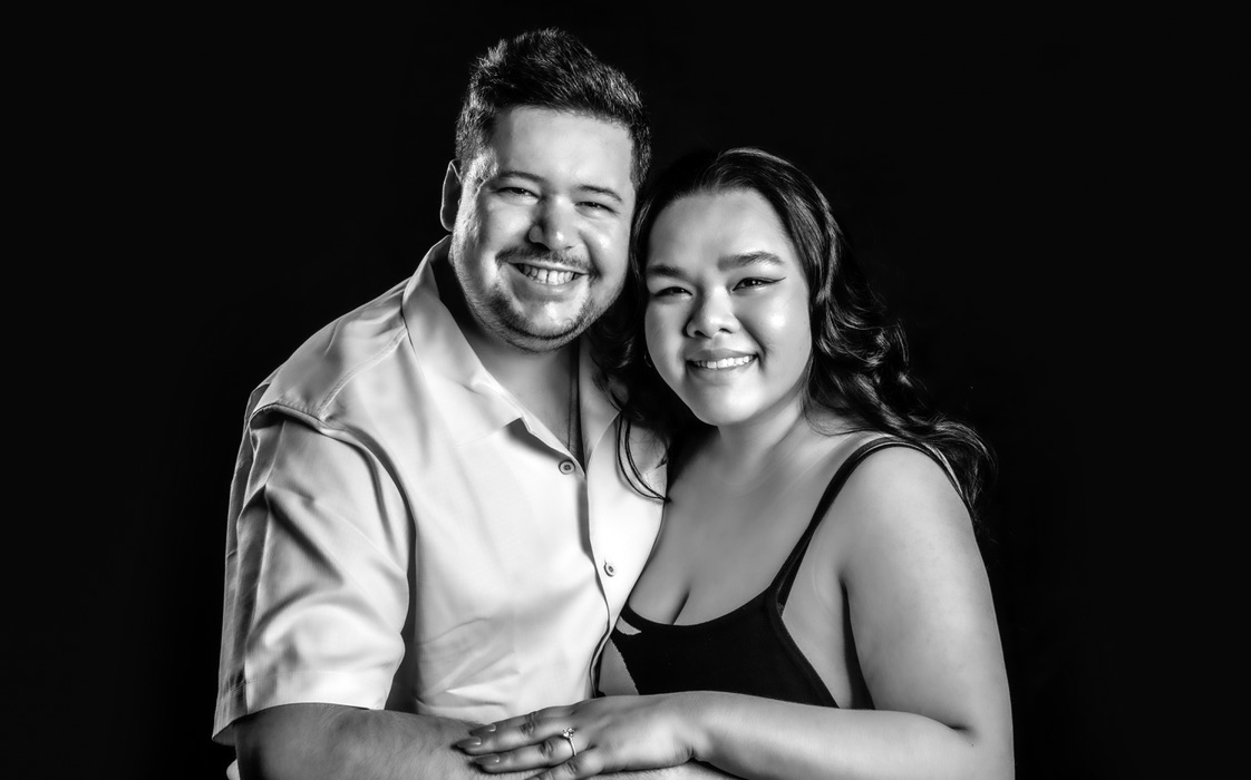 Jack and Jaclyn engagement portrait