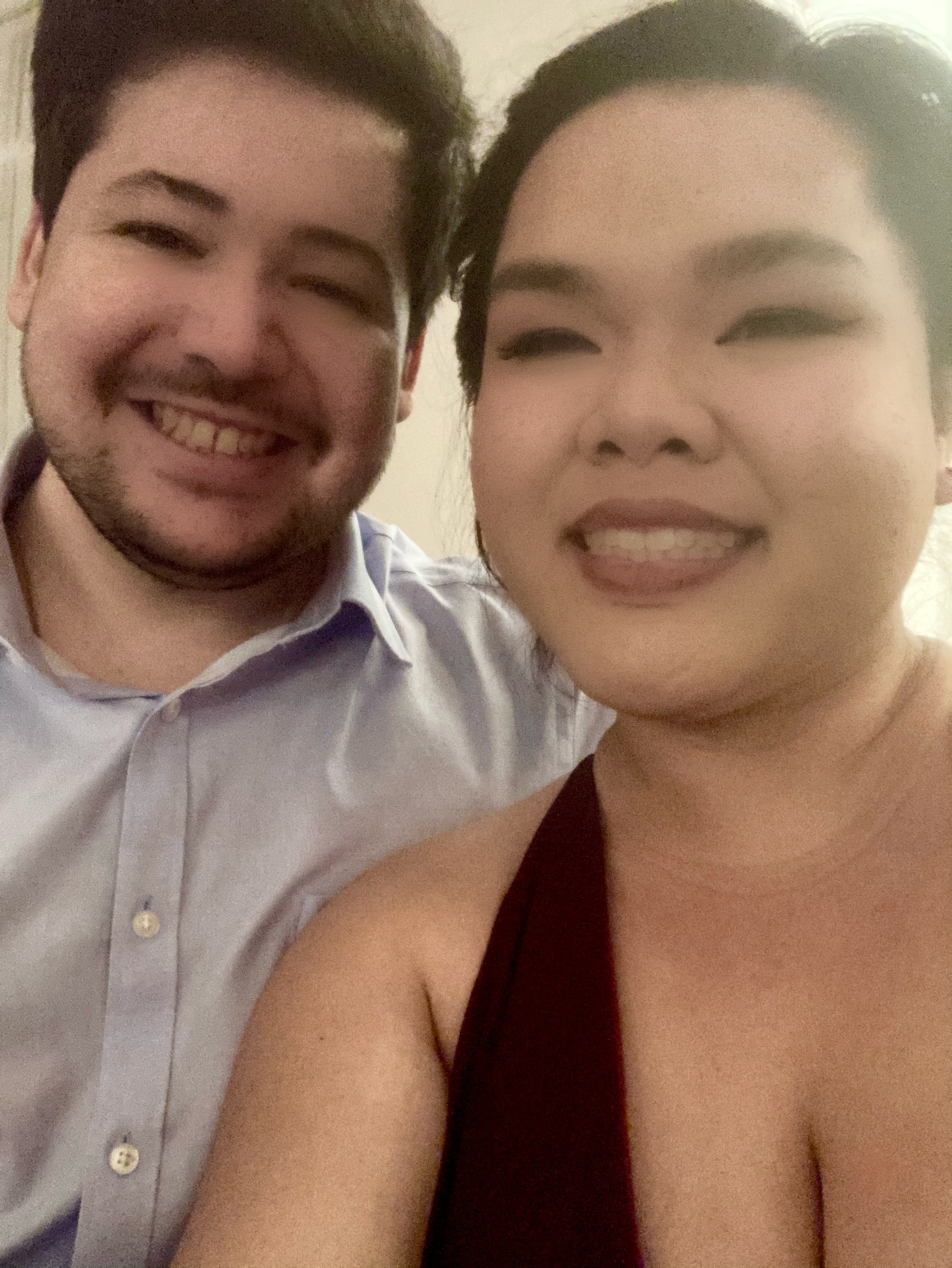 Jack and Jaclyn at Keke's wedding